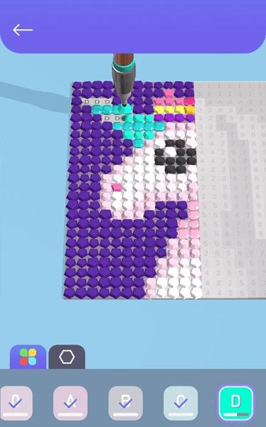 钻石彩绘asmr填色手机版