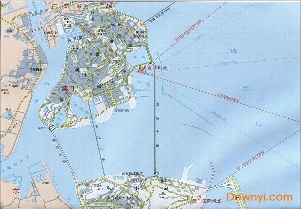 澳门交通地图免费版