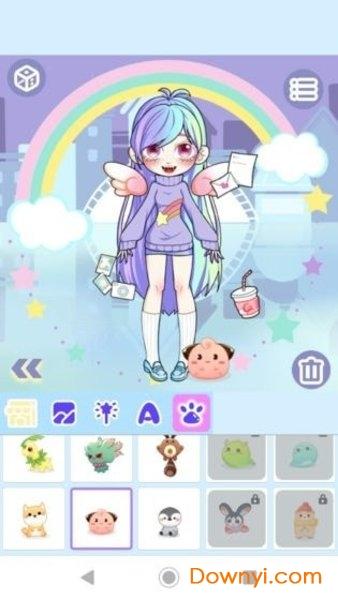 粉彩怪物娃娃换装手游