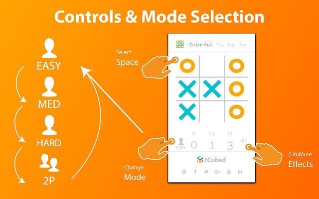 多彩的井字游戏谷歌浏览器版