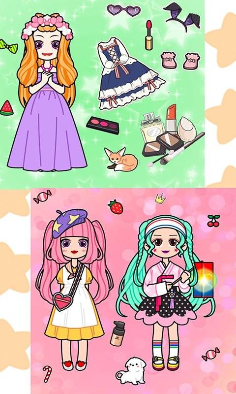 樱花彩虹少女化妆正式版