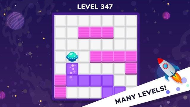 彩色迷宫小游戏