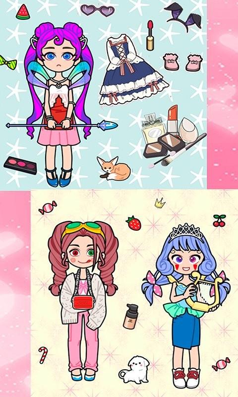 樱花彩虹少女化妆正式版