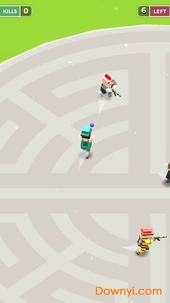 彩弹射击大作战游戏