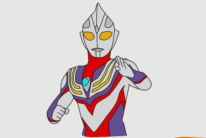 卡通人物简笔画彩色(1)