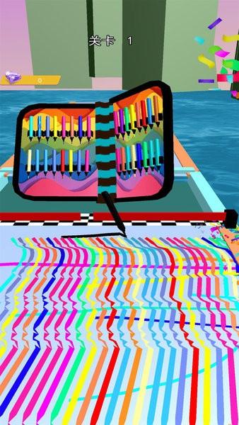 炫彩画笔冲浪手游