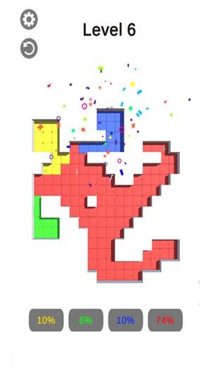 儿童彩色像素拼图手游