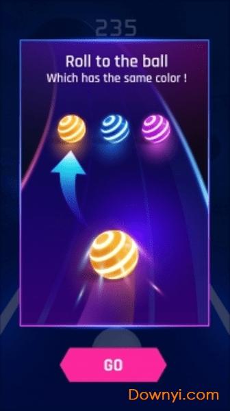 炫彩公路彩球跑游戏(Dancing Road)