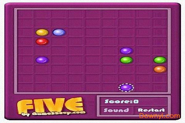 彩色五子棋单机版