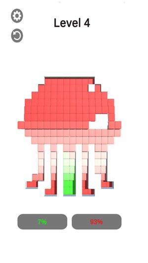 儿童彩色像素拼图手游