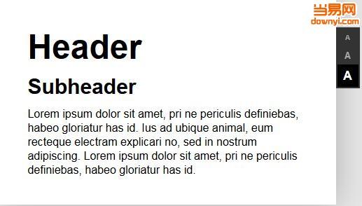 网页字体大小jquery插件